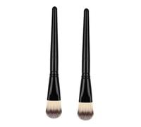 IWOWHERO 2pcs Nylon Hair Face Mask Brush Set Soft Facial Mask Applicator Tools for Precise Mud Clay Essence Application Beauty Tool for Skincare