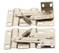 IWOWHERO 2pcs Pivot Hinge for Cabinet Doors Tip Out Tray Hinges with Smooth Self-Closing Mechanism Noise Reduction Design for Kitchen Sink Base and Furniture Hardware