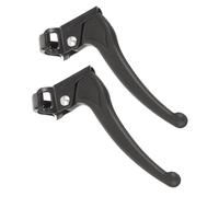 IWOWHERO 2Pcs Plastic Brake Handles for Wheelchair Replacement Lightweight Brake Levers with Braking Control Use Long Handles Suitable for Wheelchairs