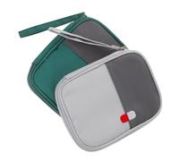 IWOWHERO 2Pcs Portable Small Medical Bag Oxford Cloth Medicine Storage Pouch for Travel Camping Hiking Emergency Use at Home Office Outdoor