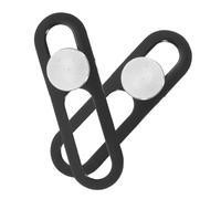 IWOWHERO 2pcs Privacy Camera Covers Webcam Privacy Slider for Smartphone 15/15 Plus Silver Front Lens Protection Anti-hacking Cell Phone Camera Cover