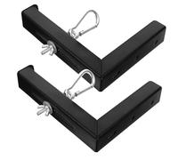 IWOWHERO 2pcs Projector Stand for Screen Bracket Wall Mount Bracket Adjustable Hook for Projector Ceiling Installation and Wall Hanging Use