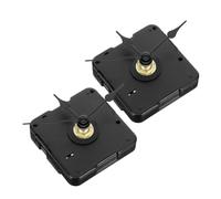 IWOWHERO 2pcs Silent Quartz Clock Mechanism Replacement Kit Hands for DIY Wall Clocks 10-12cm Battery Operated for Home and Office
