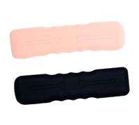 IWOWHERO 2pcs Silicone Makeup Brush Holder Compact Storage Pouch for Beauty Tools Lightweight Travel Makeup Organizer for Skincare and Cosmetic Essentials