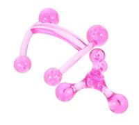 IWOWHERO 2pcs Small Handheld Back Massager Knob Tool for Neck Shoulder Body Muscle Relief Compact Manual Massage Relaxing Trigger Point Therapy at Home