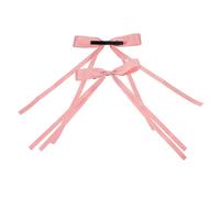 IWOWHERO 2pcs Sweet Lolita Bow Hair Clips Pink Hair Bowknot Barrettes for Lightweight Hairpins for Cosplay Party Decor