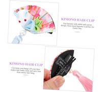 IWOWHERO 2pcs Tassel Hair Clip Cute Bunny Carrot Barrette Vintage Han-style Hairpin for Women Easter Wedding Bridal Hairstyle Accessories