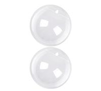 IWOWHERO 2pcs Wall Hanging Fish Tank Acrylic Bubble Vase Dual-use Flower Pot Betta Fish Bowl Clear Transparent Decorative Aquarium for Home Office