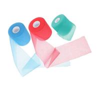 IWOWHERO 3 Rolls Athletic Sports Tape Elastic Shockproof Body Joint Wraps for Hand Knee Ankle Injury with Comfortable Material Portable Training Wraps for Fitness
