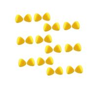 IWOWHERO 30 Pairs Moldable Noise Canceling and Work, Yellow Sound Blocking for Students, Reusable Safe for Noise Reduction