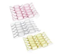 IWOWHERO 30Pcs Case Set, Mini -Shaped Boxes in, Pink and Yellow, Party Favor and Wedding Container for DIY Sweets Packaging