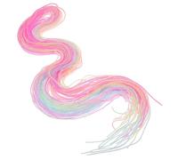 IWOWHERO 30pcs Colorful Hair Braiding Strings for Girls Gentle Hair Tie Accessories for Braids Bun Styles and Stylish Wraps for Boys and Girls