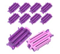 IWOWHERO 30pcs Hair Curling Rods for Hair Roots Volume Clips Plastic Perm Rod Rollers with Gentle Perming and Fast Heat Dissipation for Home Styling