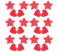 IWOWHERO 30Pcs Heart Star Shaped Adhesive Bandages for - Breathable Flexible Plasters, Cute Wound Care Patches for Boys and, 38Mm Heart 46Mm Star, Friendly Protection
