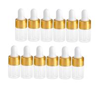 IWOWHERO 30Pcs Transparent Glass Dropper Bottles for Essential Oil Dispensing Multi-function Empty Liquid Dispensers with Accurate Drop Control Travel-friendly Aromatherapy Containers