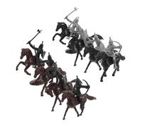 IWOWHERO 32pcs Medieval Soldier Models: Knight and Playset for Collectors and Kids Enhances Home Decor and Provides Authentic