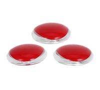 IWOWHERO 3pcs Beauty Storage Box False Eyelashes Box Empty Powder Puff Case Only Portable Makeup Mirror for Women Eyelash Extension Storage