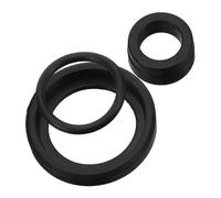 IWOWHERO 3pcs Beer Keg Seal Rings Rubber Gaskets Replacement Kit for Beer Dispenser Faucet Valve Sealing with Advanced Air-tight Technology for Freshness Preservation and Easy Installation