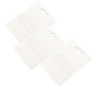 IWOWHERO 3pcs DIY Sublimation Blank Cards with Money Holder and Lip Balm Pouch, Single-side Printable Mdf Card Set 100x150x3mm for Birthday, Graduation, Wedding, and Festival Greetings