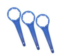 IWOWHERO 3pcs Ergonomic Plastic Bucket Wrench for Containers Hand-Friendly Barrel Drum Lid Opener and Tightener Pail Cap Remover Tool for Effortless Lid Removal and Reduced Hand Strain