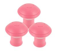 IWOWHERO 3Pcs Facial Jaw Exerciser Face Neck Toning Device for Double Chin Reduction Jaw Trainer for Firming Skin and Enhancing Symmetry for Men Women Pink