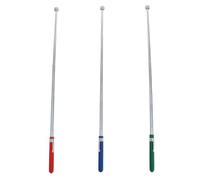 IWOWHERO 3pcs Magnetic Telescoping Pickup Tools Alloy Steel Magnet Stick for Retrieving Metal Nuts Bolts Screws Practical Extendable Gadget for Handyman DIY and Garage Use Random Color