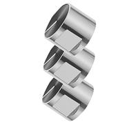 IWOWHERO 3pcs Metal Knob Replacement for Gas Stove Cooker Control Knobs Kitchen Essentials Stove Accessories