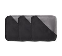 IWOWHERO 3pcs Microfiber Cleaning Cloths for Digital Screens and Phone Screens Reusable Double-sided Fiber Cloths Square Shaped and Car Use at Your Desk the Car