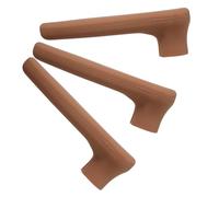 IWOWHERO 3PCS Silicone Door Handle Cover Sleeve Anti-Collision Soft Door Knob Protector Pads for Flat Square Lever Handles Home Bedroom Safety