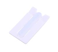 IWOWHERO 3pcs Silicone Phone Stick Credit Holder Wallet for Travel Fits Kickstand Suction Cups