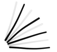 IWOWHERO 4 Pairs Anti-slip Silicone Eyeglass Ear Cushions Soft Comfortable Temple Sleeves Replacement for Metal Glasses Legs Preventing Allergies and Irritation