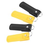 IWOWHERO 4 Sets Portable Ear Cleaning Tool Set Ergonomic Metal Ear Pickers for Safe Earwax Removal and Itch Relief Lightweight Compact Design for Family Use and Convenient Storage