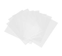 IWOWHERO 40Pcs Clear Acrylic Wedding Place Cards Blank Rectangle Table Seating Chart for Guest Names for Reception Decorations DIY Menu Display and Table Centerpieces