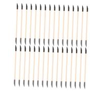 IWOWHERO 40PCS Double Ended Sanding Sticks for Nails Ergonomic DIY Manicure Tools with Dual Grit Surfaces for Detailing Polishing Cuticle Pushing Portable and Disposable Nail Care