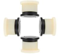 IWOWHERO 4pcs Black Retractable Spring-Loaded Drawer Pull Knobs Made of Zinc Alloy and Plastic, Round Concealed Handles to Minimize Protrusion for Kitchen and Home Wardrobe Or Dresser Use