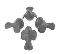 IWOWHERO 4pcs Cast Iron Bird Cooking Tool for Natural Iron Boost Vegan Athlete Safe Supplement Reusable for Pregnancy