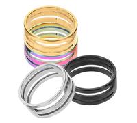 IWOWHERO 4pcs Circle Split Opener Circle Jumpping Rings Tools Jewelry Making Rings Jumprings for Keychains Opening Closing Tools