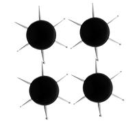 IWOWHERO 4pcs Circular Nail Dotting Tools with Tips for Women Manicure Nail Art Painting Pen Multi-functional DIY