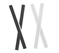 IWOWHERO 4pcs Dustpan Lip Replacement Rubber Lips Dustpan Edge Strips for Repair Pan Shovel Dust Garbage Collection Use