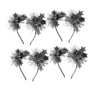 IWOWHERO 4pcs Glitter Star Headband Flashing Hair Hoop for Women Girls Festival Decorative Hair Accessories