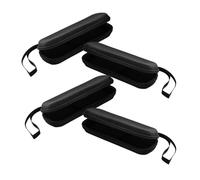 IWOWHERO 4pcs Headphone Data Cable Storage Bag for Earphone Organizer Small Cable Case Travel Accessories Bag for Outdoor Electronic Devices