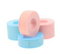 IWOWHERO 4pcs Lash Extension Tapes Adhesive Tape for Hair Extensions Breathable under Eye Pads Makeup Accessories