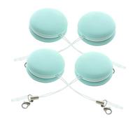 IWOWHERO 4pcs Macaron Shape Phone Screen Cleaner Lightweight Portable Wipes with Microfiber Cloth for Laptop Tablet Digital Monitor Glasses and Touchscreen Electronics
