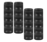 IWOWHERO 4pcs Non-Slip PVC Handle Grips for Wheelchair and Walker, 118mm X 30mm Universal Diameter Handlebars with Symmetrical Print Design, Support Handles for Elderly and Disabled Users