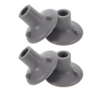 IWOWHERO 4pcs Non-Slip Rubber Suction Cup Feet Replacement for Shower Chairs Inner Bath Seat Tips for Transfer Benches Commode Chairs Quiet Bath Stool Caps