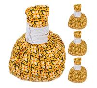 IWOWHERO 4Pcs Thai Herbal Massage Balls Spa Compress for Muscle Relaxation, Hot Warm Herbal Massage Tools for Body and Hand, Traditional Thai Medicinal Spa Equipment