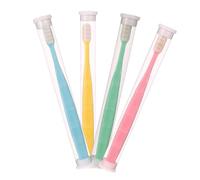 IWOWHERO 4pcs Ultra Soft Bristle Toothbrush for Sensitive Gums Micro-Nano Bristles Deep Oral Cleaning for Adults Gentle Care for Weak Teeth and Breath