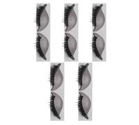 IWOWHERO 5 Pairs Lazy Eyeshadow and Eyelash Stickers Lightweight Breathable Eye Makeup Pre-cut Temporary Tattoo Kit for All-day Comfortable Wear at Work School Evening Events