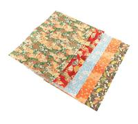 IWOWHERO 5 Sheets Japanese Style Wrapping Paper Set with Origami Crane Design, Art Paper for Wedding, Birthday, and Craft Packaging Random Style