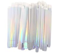 IWOWHERO 50pcs Lip Gloss Box DIY Package Case Paper Material Small and Lightweight Protect Lipstick with Beautiful Appearance Elegant Charming Design for Travel and Salon Use